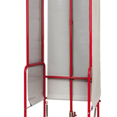 دوش اضطراری با پلتفرم و باکس مدل RTA451 طرح نمایندگی تاف TOF