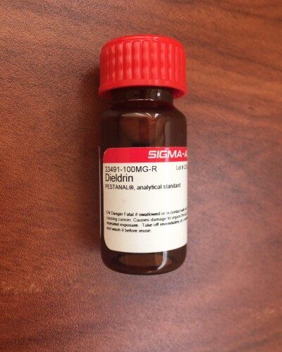 استاندارد (CRM) Dieldrin کد 33491 کروماتوگرافی گازی-جرمی GCMS نمایندگی سیگماآلدریچ Sigma Aldrich